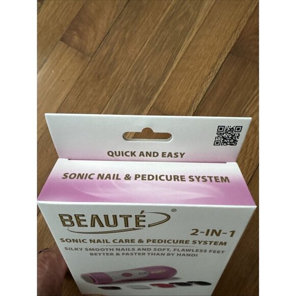 Beaute 2-In-1 Sonic Nail Care & Pedicure System - Picture 5 of 5